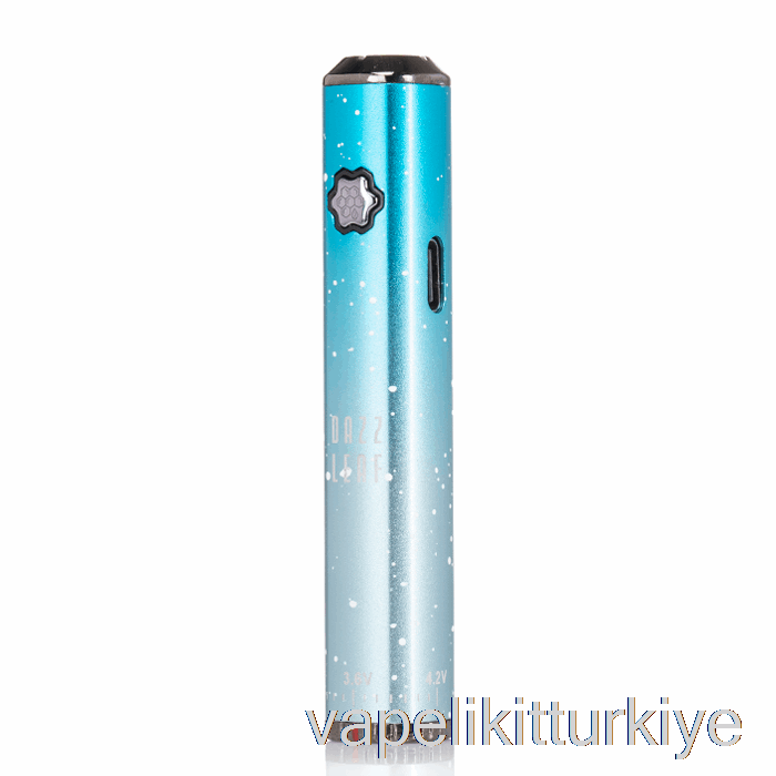 Vape Türkiye Dazzleaf Squarii Alt Büküm 510 Pil Gök Mavisi Sıçramak